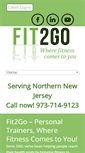 Mobile Screenshot of fit2go.co